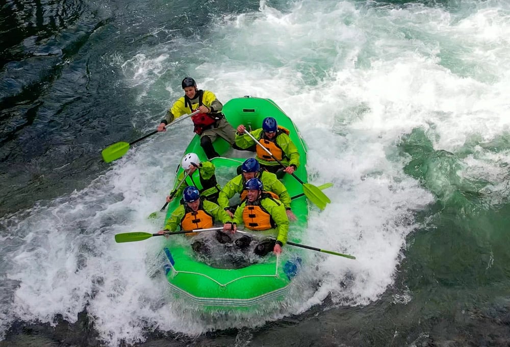 White water rafting