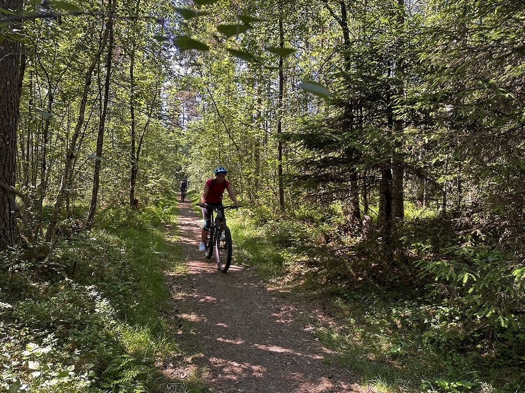 女子山地自行车赛道