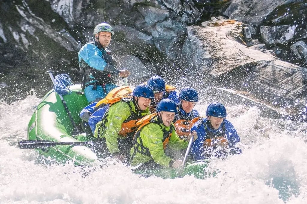 从沃斯出发的白水漂流 3 级