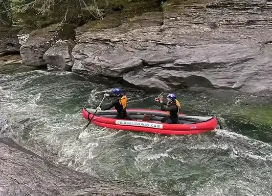Norway River Canoe Rafting