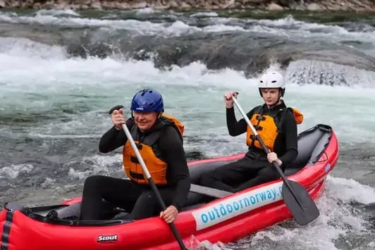 Norway River Canoe Rafting