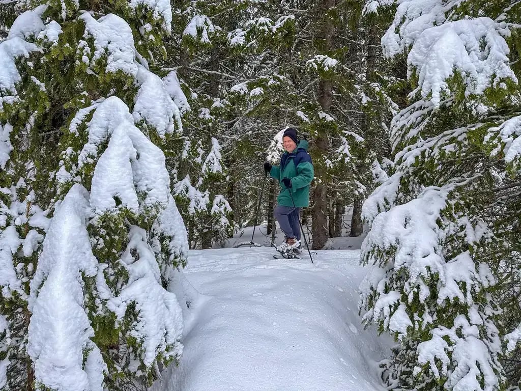 3 天滑雪和雪鞋体验