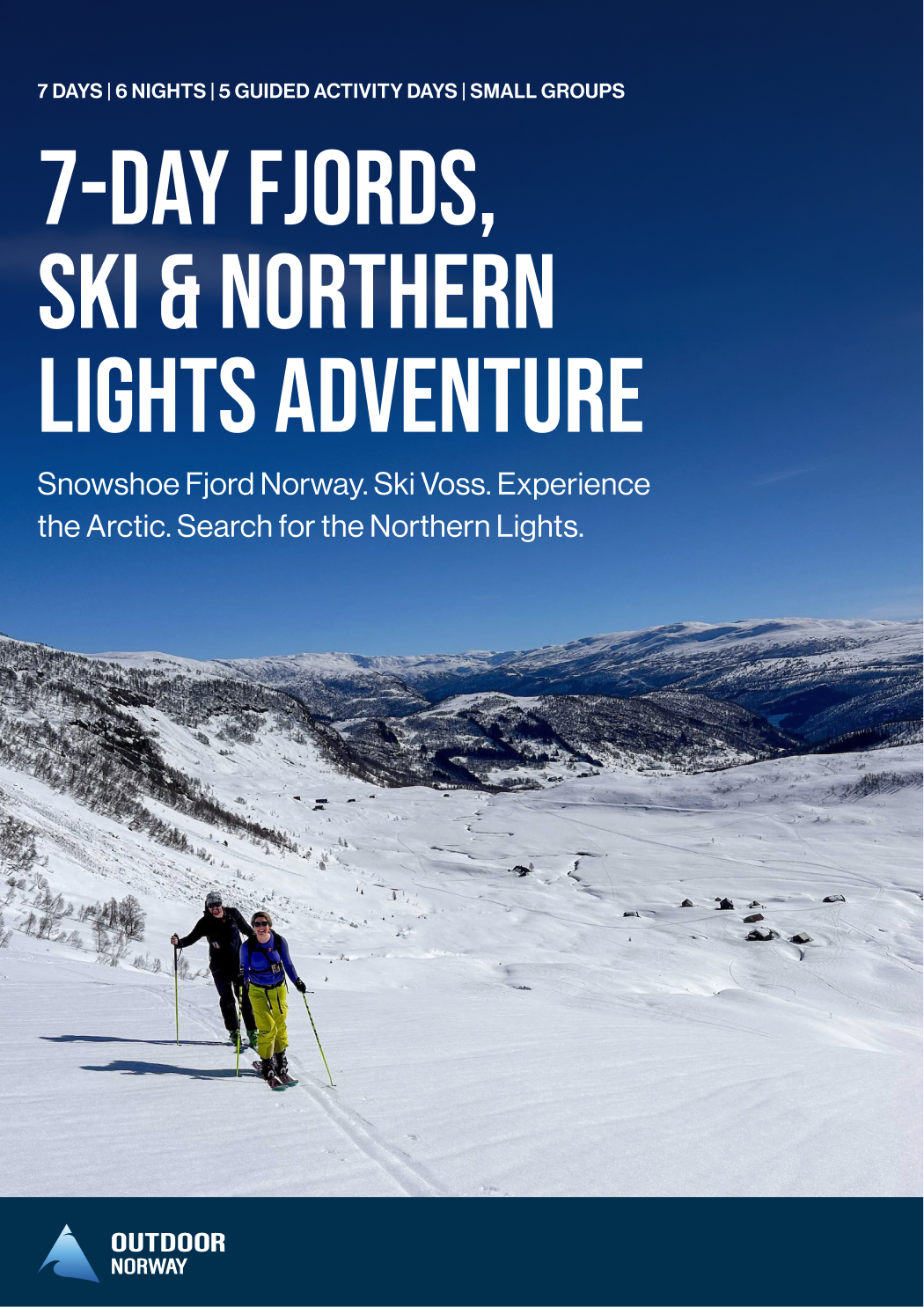 7-Day Fjords, Ski & Northern Lights Adventure